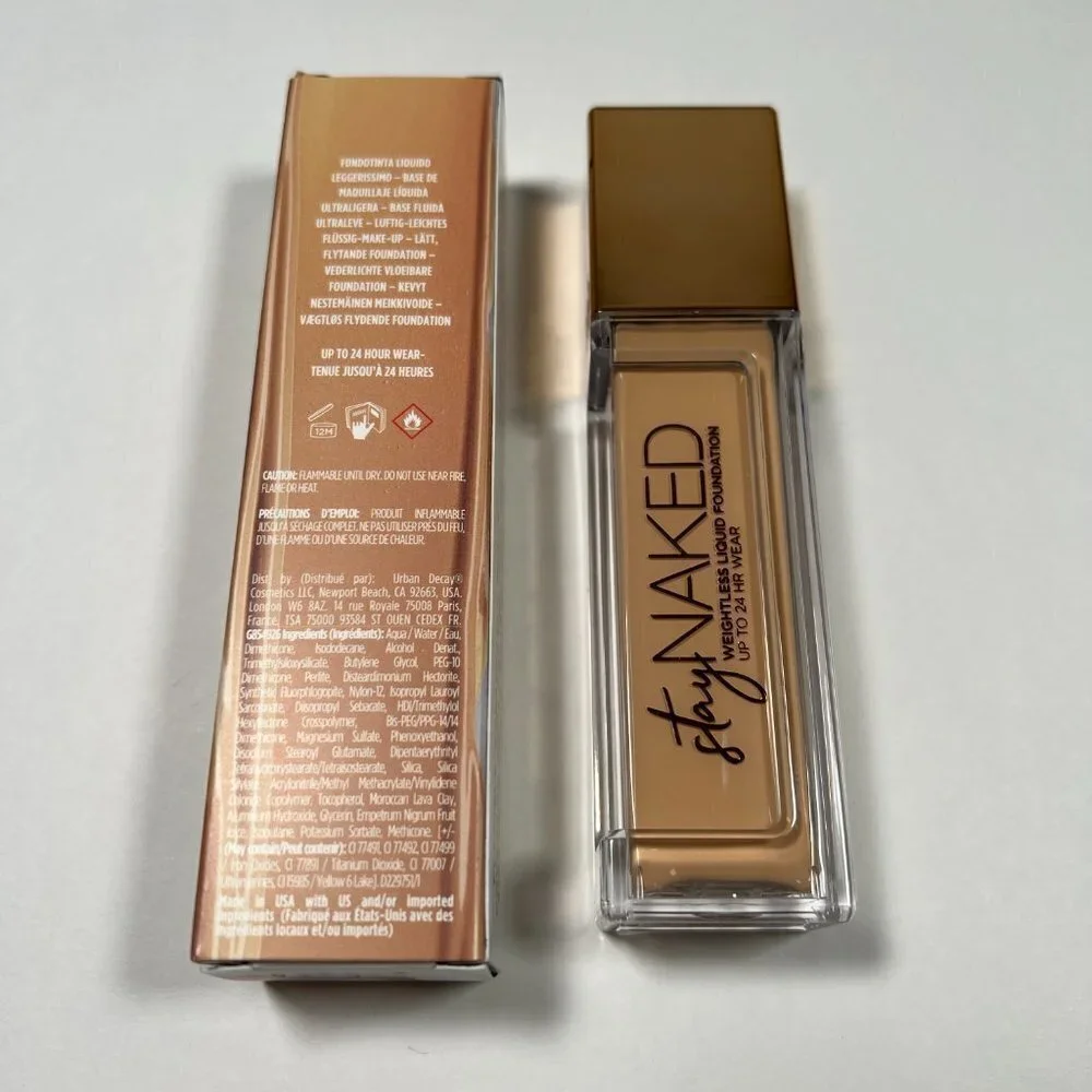 Urban Decay Shade 41NN Stay Naked Weightless Foundation 1 oz Full Regular Size